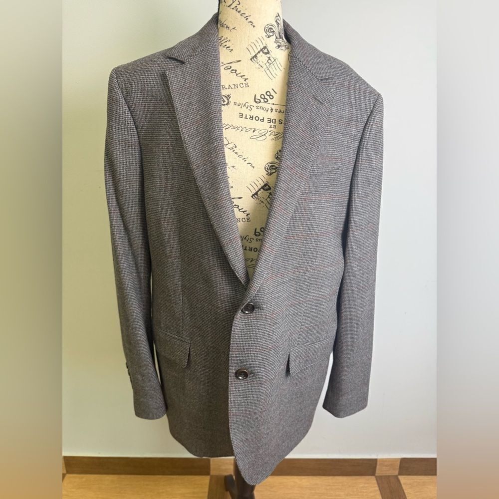 Bonobos wool blend standard fit jacket NWOT Size 42R